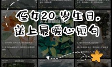 祝侄女生日快乐的句子（20岁侄女生日暖心句子）